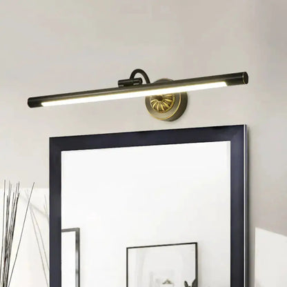 Modern Black and Gold Dressing Table Wall Light