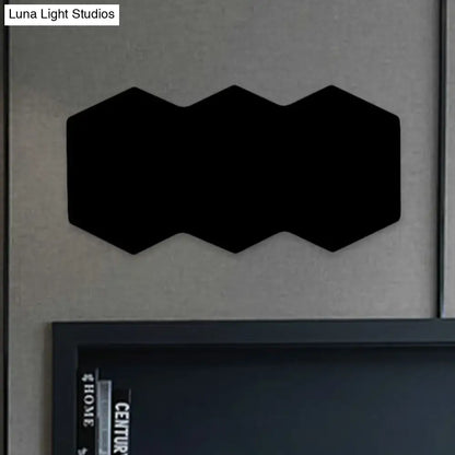 Black Hexagon Wall Sconce by Decorbites, home & garden on Tampa Home & Garden Store