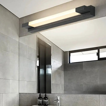 Modern Black Led Vanity Mirror Light Warm White