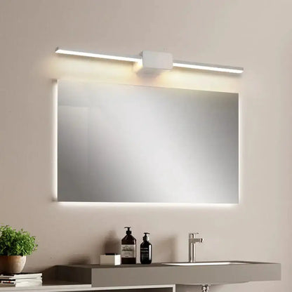 Modern linear LED bathroom vanity sconce Decorbites white finish on Tampa Home & Garden Store