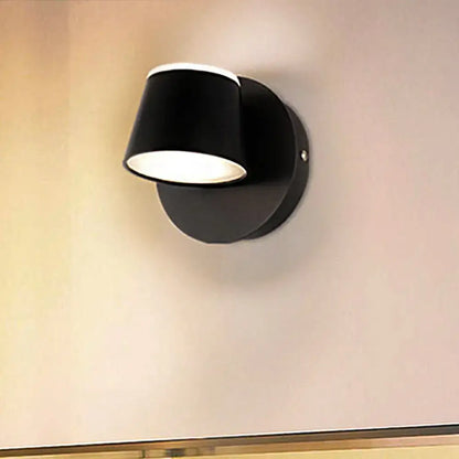 Decorbites black metal cone-shade wall sconce 1-3 light on Tampa Home & Garden Store