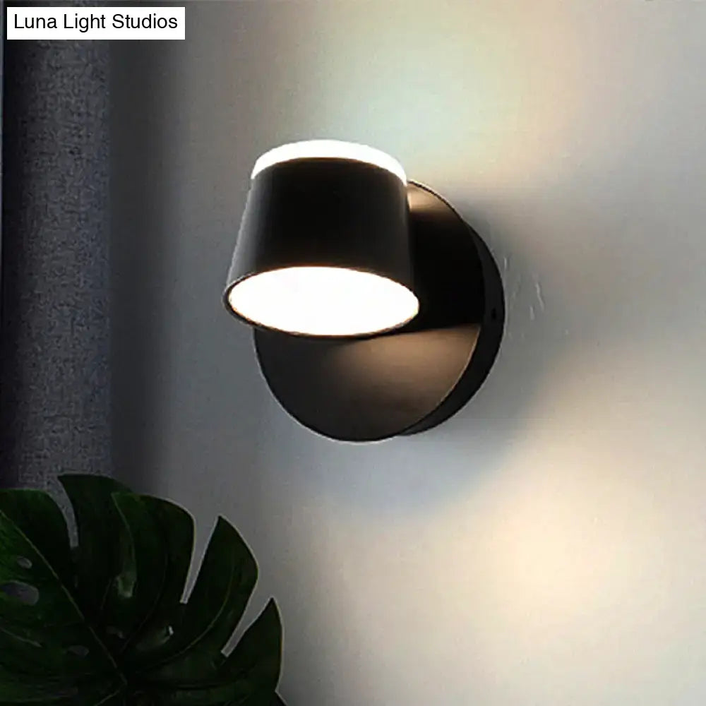 Black metal cone-shade wall sconce, Decorbites, 1-3 light, wall-mounted on Tampa Home & Garden Store