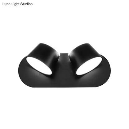 Black metal cone-shade wall sconce Decorbites 1-3 light on Tampa Home & Garden Store