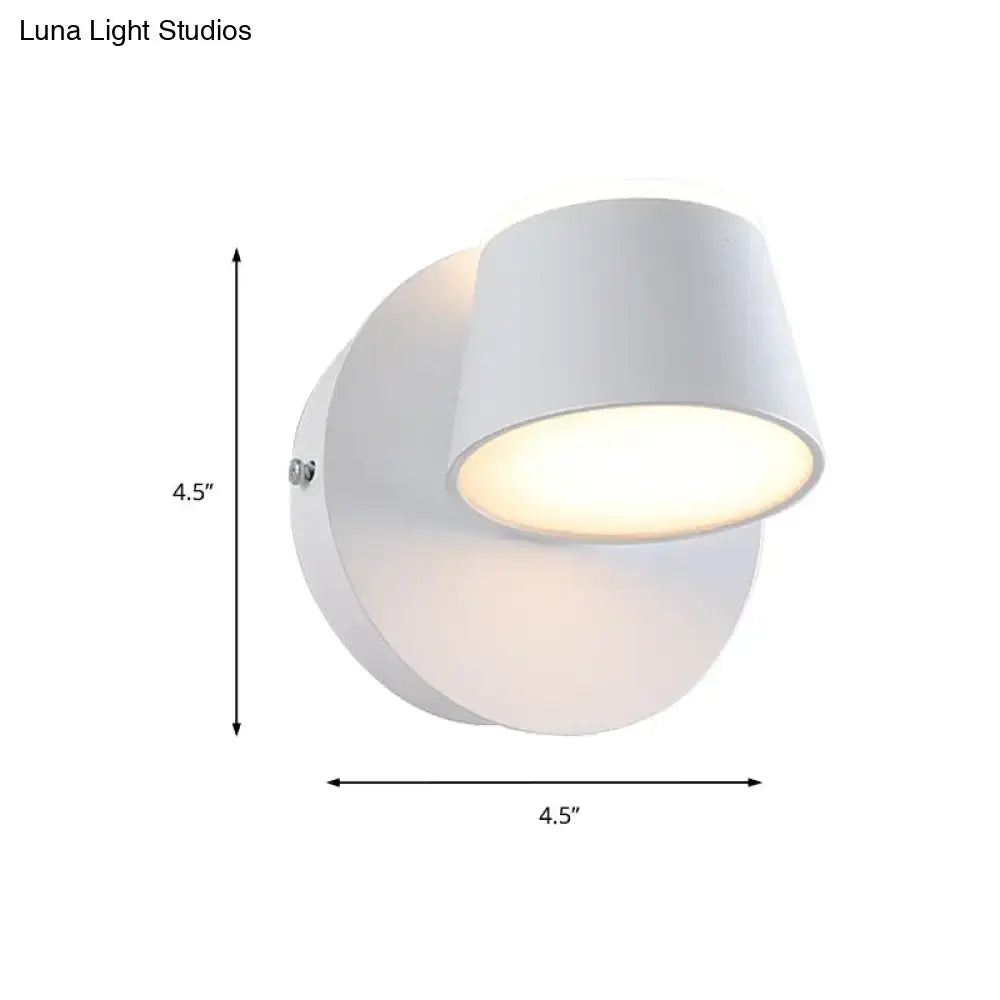 Decorbites metal cone-shade wall sconce white finish 1-3 light on Tampa Home & Garden Store