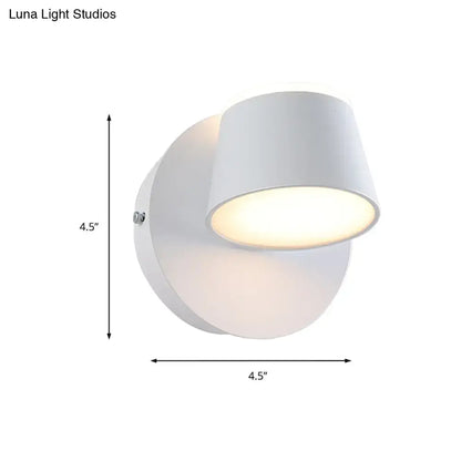 Decorbites metal cone-shade wall sconce white finish 1-3 light on Tampa Home & Garden Store