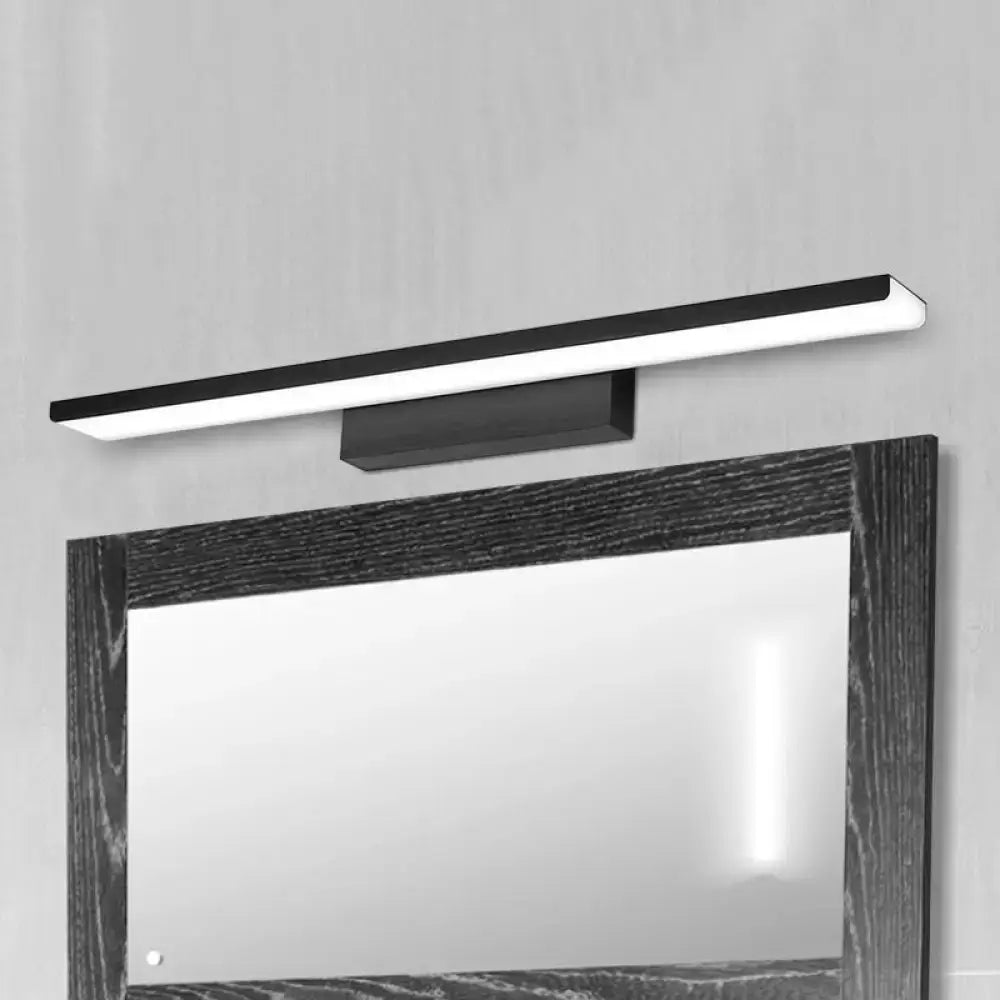 Bathroom vanity light, modern black aluminum rectangle by Decorbites on Tampa Home & Garden Store