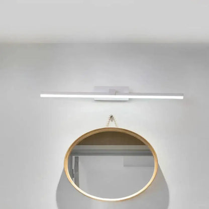 Modern Black White Iron Stick Led Mirror Light