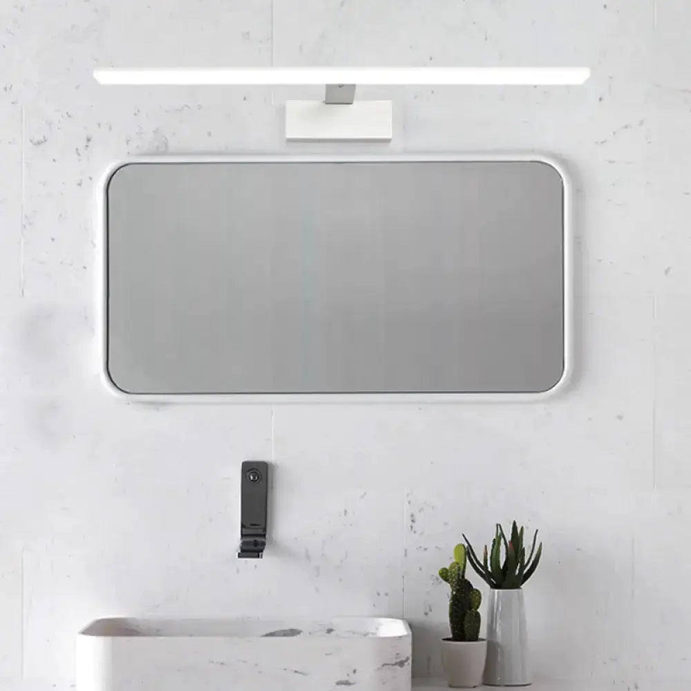 Modern Black and White LED Vanity Lamp Sconce