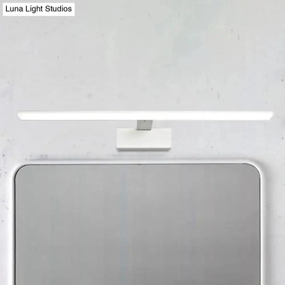 Modern Black and White LED Vanity Lamp Sconce