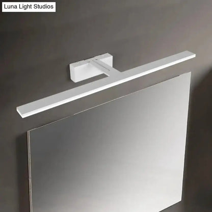 Modern Black and White LED Vanity Lamp Sconce