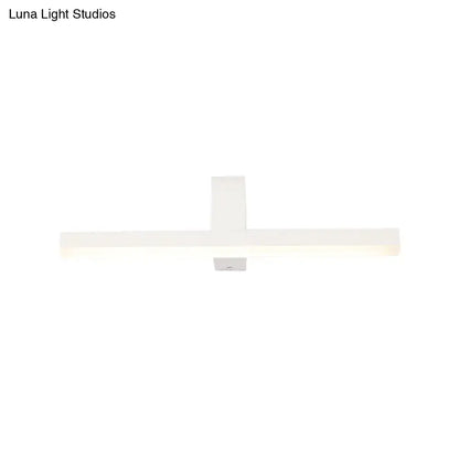 Black Metal Bathroom Sconce by Decorbites, wall-mounted horizontal bar light on Tampa Home & Garden Store