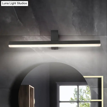 Metal modern vanity light black finish wall-mount by Decorbites on Tampa Home & Garden Store