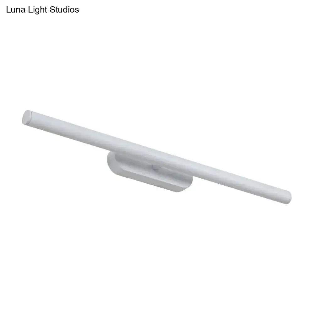 Modern black and white LED wall vanity light for bathroom by Decorbites on Tampa Home & Garden Store