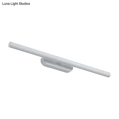 Modern black and white LED wall vanity light for bathroom by Decorbites on Tampa Home & Garden Store