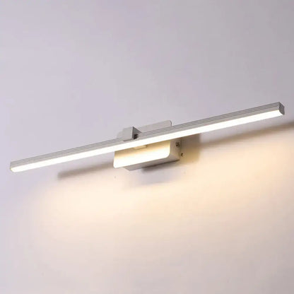 Black Iron Vanity Light by Decorbites, wall-mounted horizontal bar fixture on Tampa Home & Garden Store