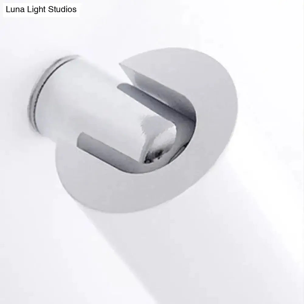 Wall lamp LED sconce in black and white metal with polished chrome accents by Decorbites on Tampa Home & Garden Store