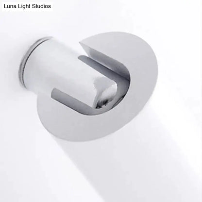 Wall lamp LED sconce in black and white metal with polished chrome accents by Decorbites on Tampa Home & Garden Store
