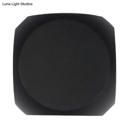Mini Cube Wall Sconce by Decorbites, black matte finish wall light on Tampa Home & Garden Store