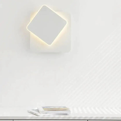 Modern Black and White Minimalist Led Wall Lamp