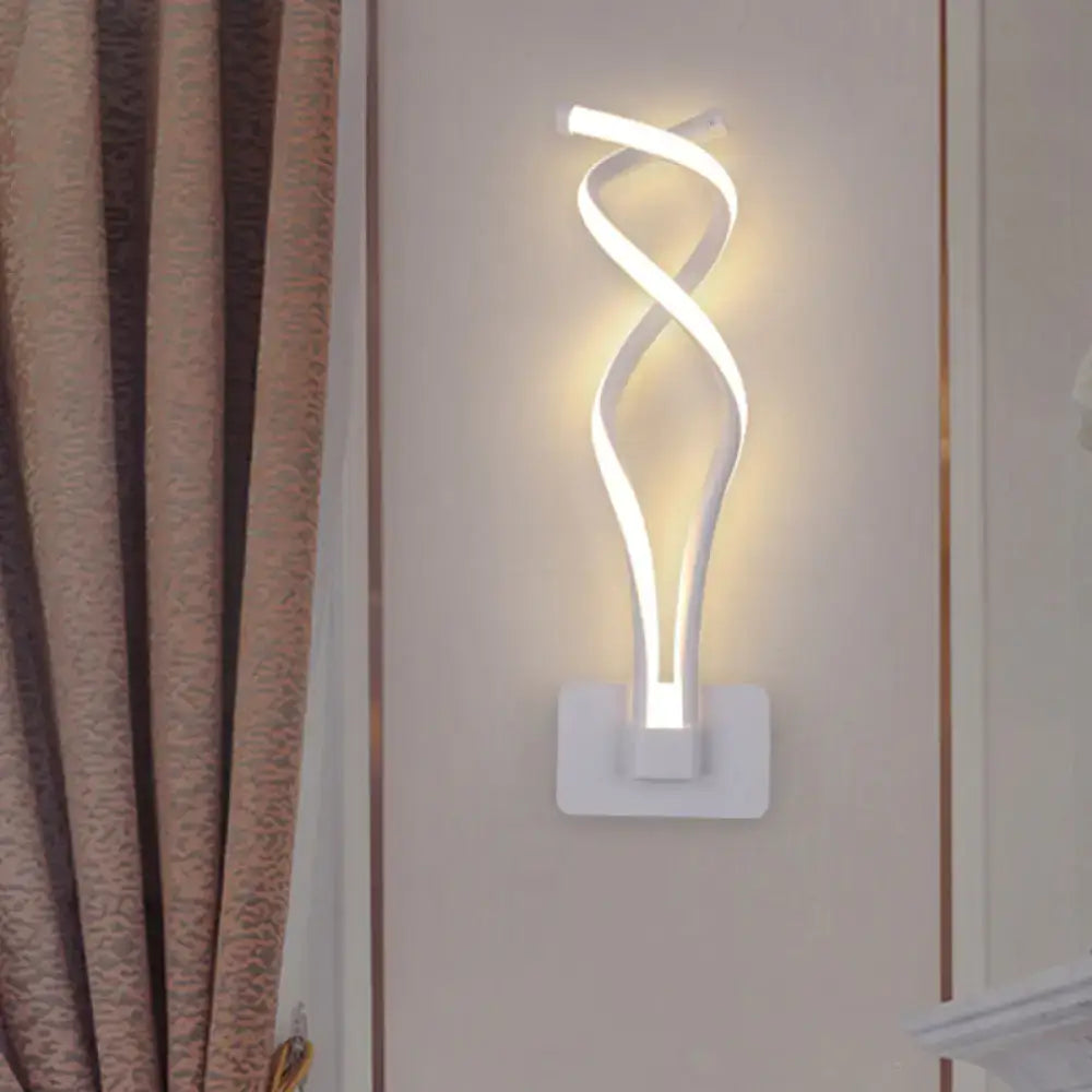 White Musical Note Acrylic Lamp And Shade