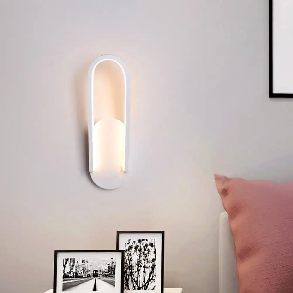 Black Metal Acrylic Parlor Wall Sconce by Decorbites, wall mounted ambient lighting on Tampa Home & Garden Store