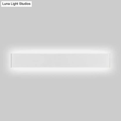 Black Rectangular Wall Lamp by Decorbites, a slim wall light for Home & Garden on Tampa Home & Garden Store