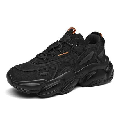 Blue Platform Casual Sneakers and Soft Comfort