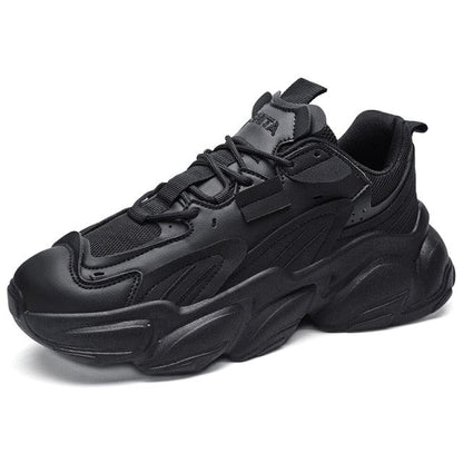 Blue Platform Casual Sneakers and Soft Comfort