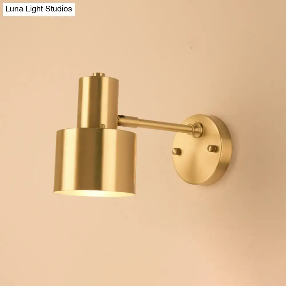 Brass Adjustable Wall Spotlight by Decorbites, wall-mounted brass finish on Tampa Home & Garden Store