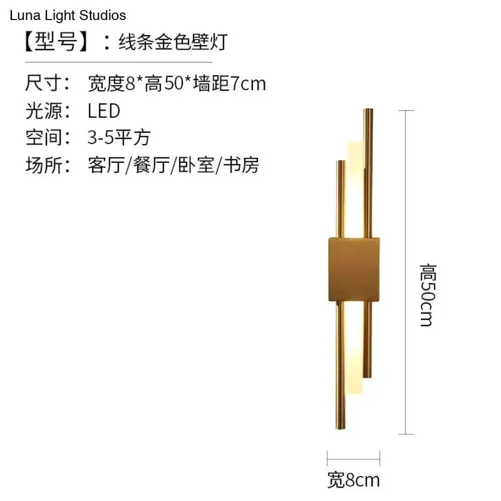 Wall Light Decorbites modern brass and green marble LED wall lamp for living room on Tampa Home & Garden Store