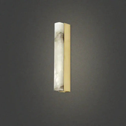 Modern brass and white onyx wall sconce by Decorbites for living room on Tampa Home & Garden Store