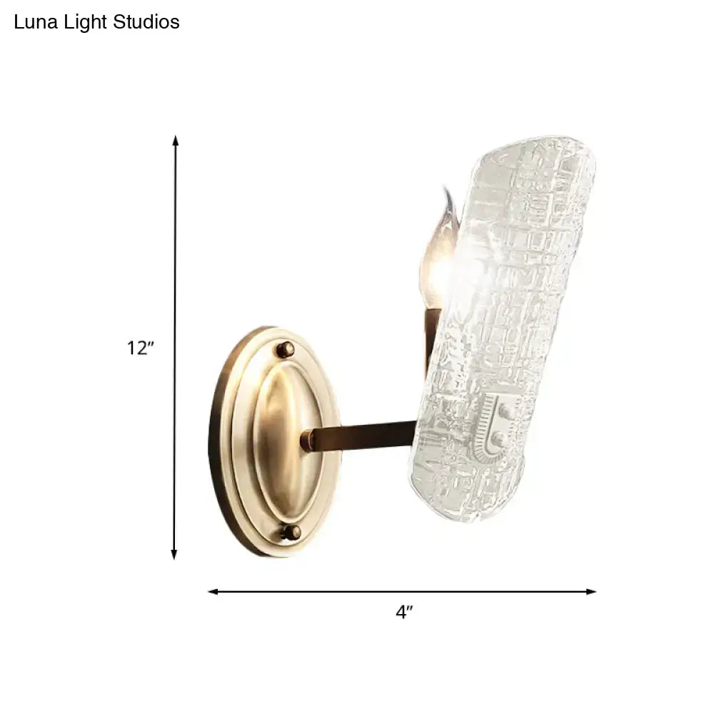 Brass water glass sconce dual light with gold finish Decorbites on Tampa Home & Garden Store