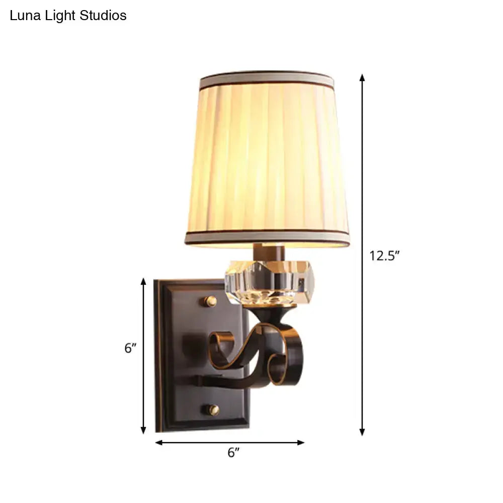 Modern Brass Wall Lamp for Bedroom Sconce