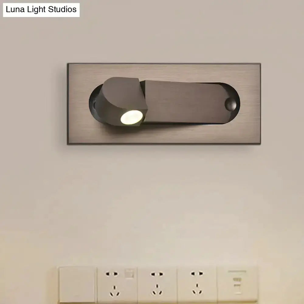 Bronze and Coffee LED Wall Lamp for Bedroom