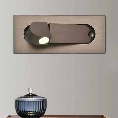 Bronze and Coffee LED Wall Lamp for Bedroom