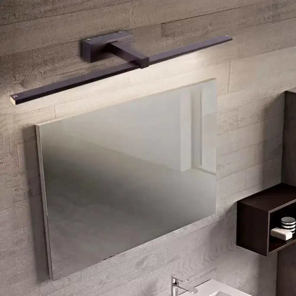 Decorbites modern brushed bronze tubular vanity light wall-mount bathroom fixture on Tampa Home & Garden Store