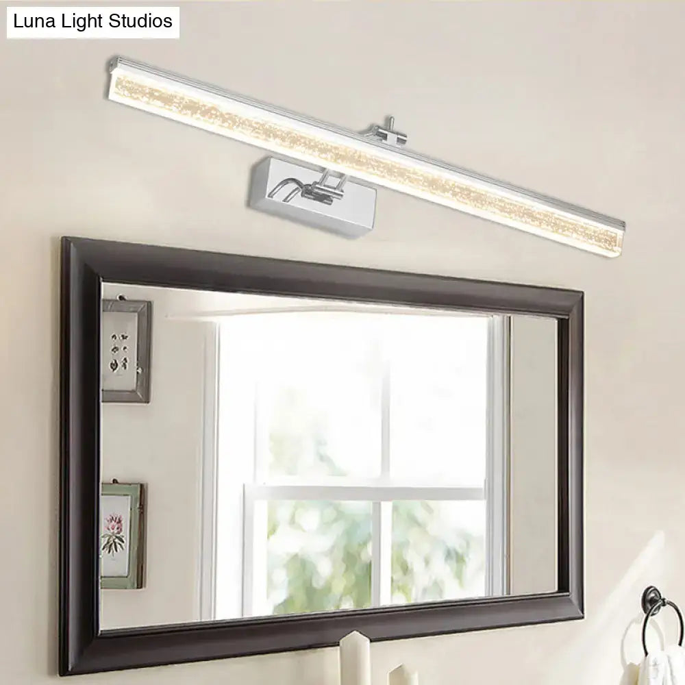 Modern chrome adjustable LED vanity light bar for bathroom mirror spotlight Decorbites on Tampa Home & Garden Store