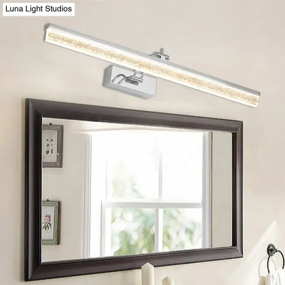 Modern chrome adjustable LED vanity light bar for bathroom mirror spotlight Decorbites on Tampa Home & Garden Store