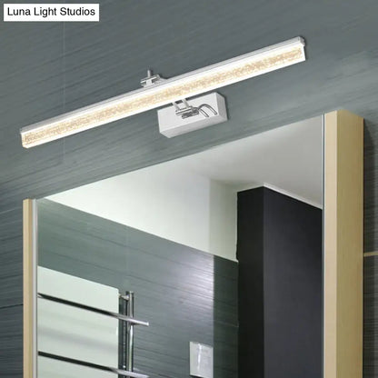 Modern chrome adjustable LED vanity light bar for bathroom mirror spotlight Decorbites on Tampa Home & Garden Store