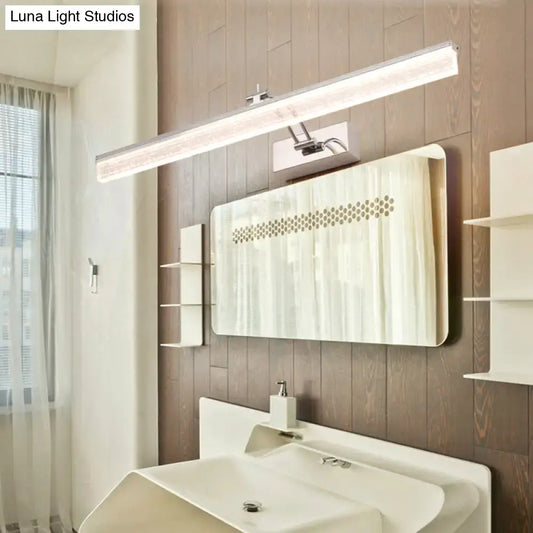 Decorbites modern chrome adjustable LED vanity light for bathroom mirror spotlight on Tampa Home & Garden Store