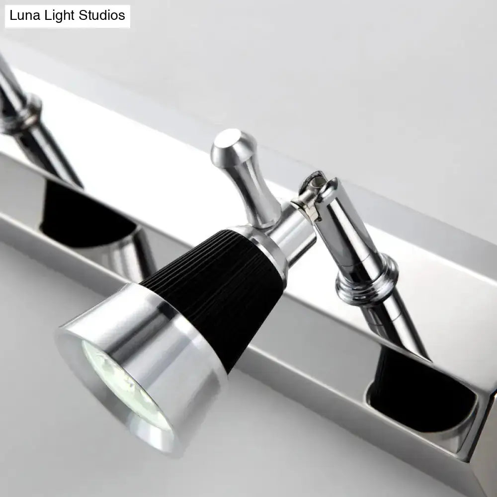 Chrome Adjustable Wall Lamp for Bathroom Light