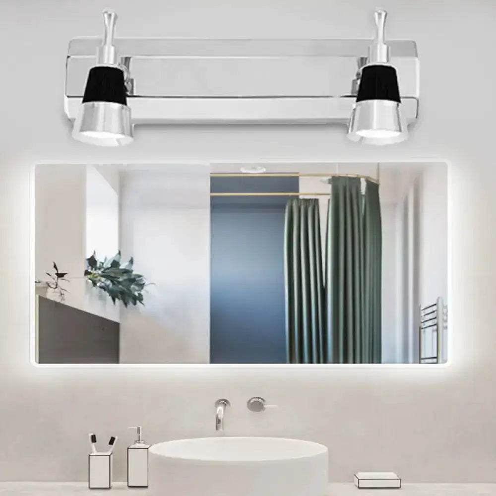 Chrome Adjustable Wall Lamp for Bathroom Light