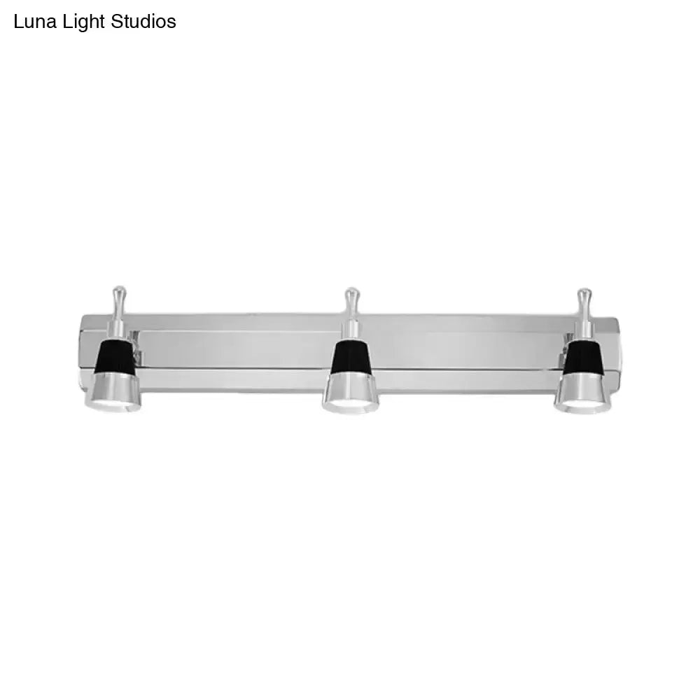 Chrome Adjustable Wall Lamp for Bathroom Light