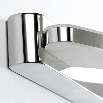 Modern chrome arc LED vanity light sconce with acrylic diffuser Decorbites on Tampa Home & Garden Store