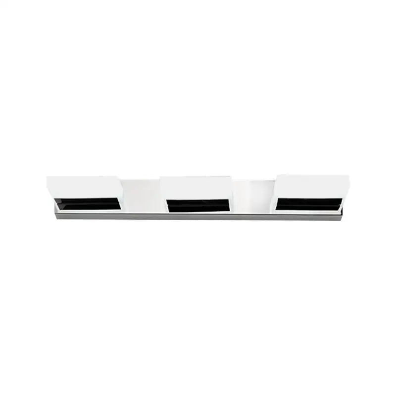 Decorbites chrome vanity light acrylic 3-light fixture on Tampa Home & Garden Store