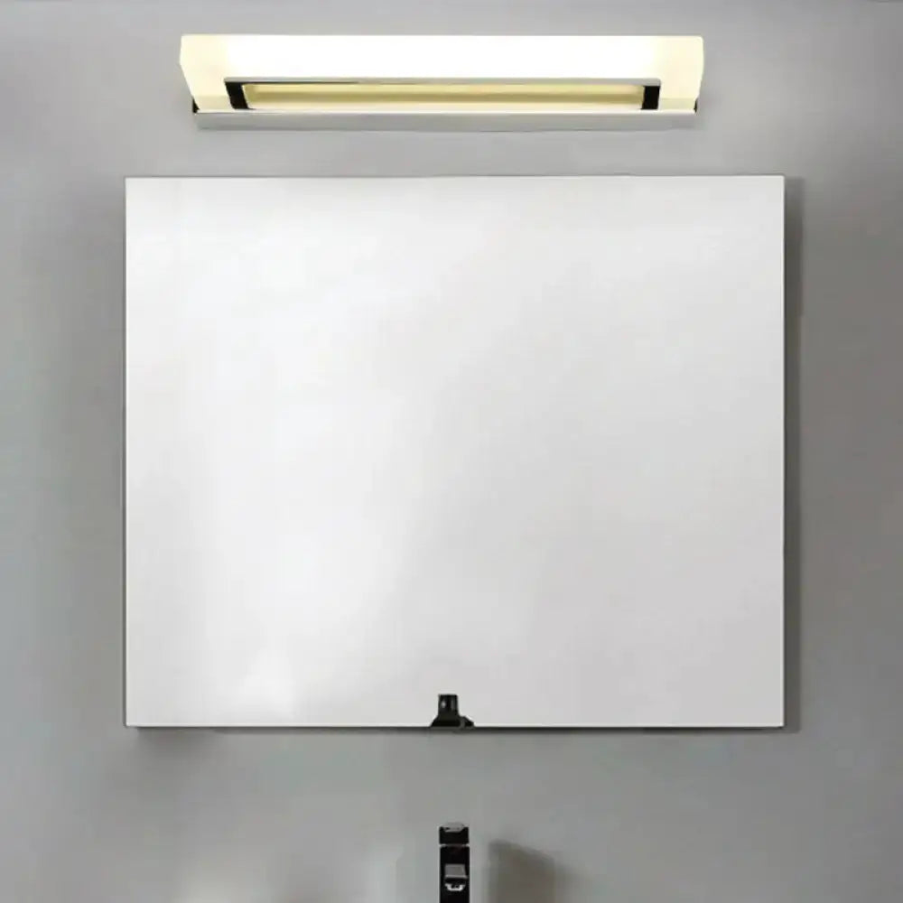 Modern Chrome LED Sconce Light Bathroom Fixture
