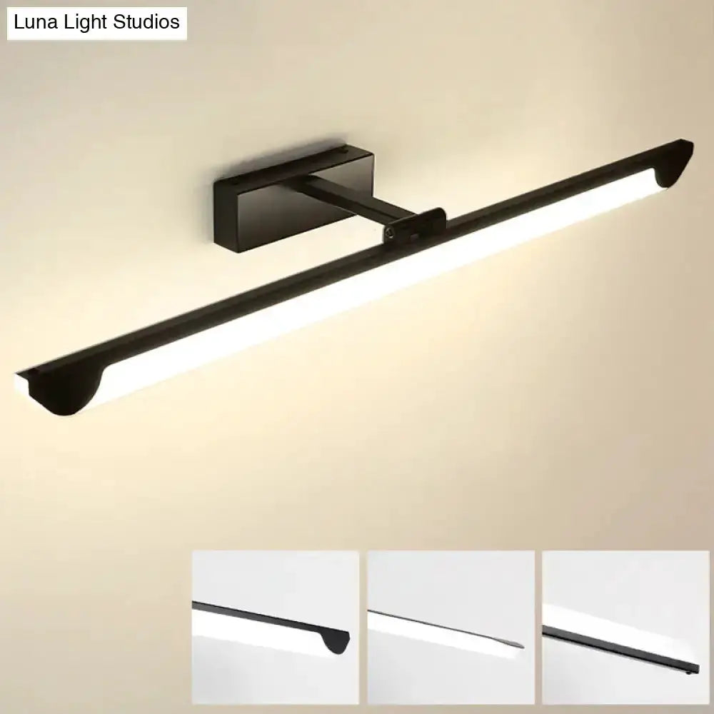 Modern Chrome Led Vanity Light Fixture Bathroom