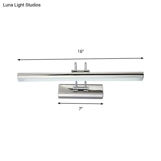 16"/22" LED Bathroom Vanity Mirror Light with Aluminum Frame - Modern Style, White/Warm Lighting - Tampa Home & Garden Store