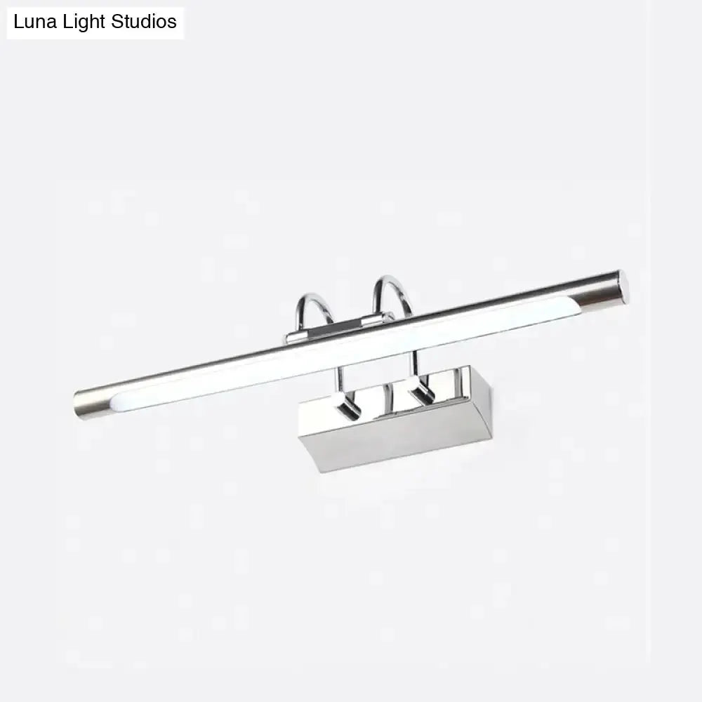 Chrome Led Vanity Wall Lamp 22 Inch Bathroom