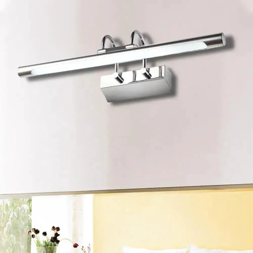 Chrome Led Vanity Wall Lamp 22 Inch Bathroom